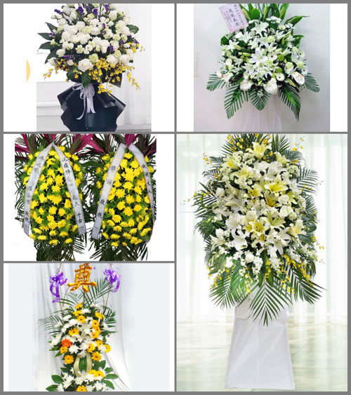 福建三明大田县石牌镇桃坑村白事花篮预定